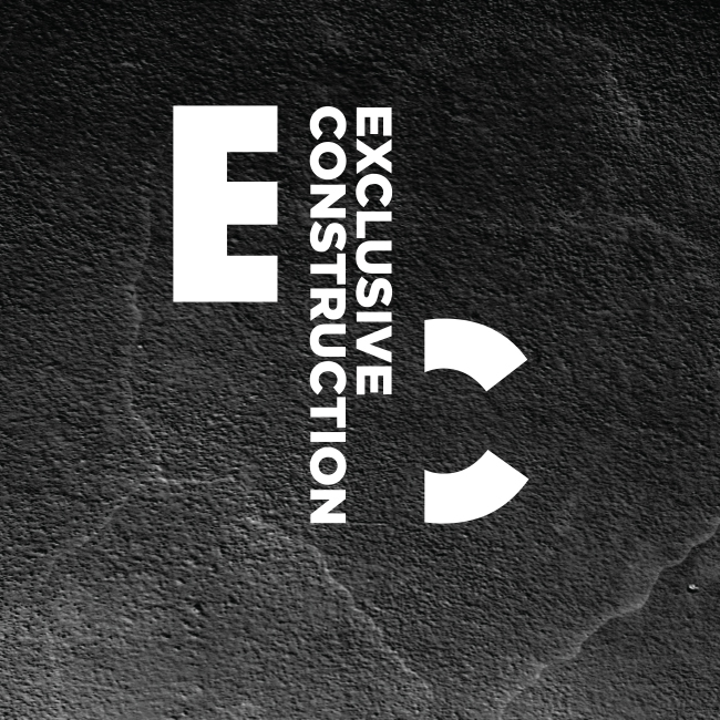 Exclusive Construction Visual Identity Systems Design_Logo Design