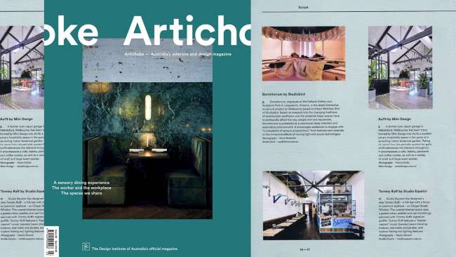 Tommy Ruff Restaurant Write Up in Artichoke Magazine