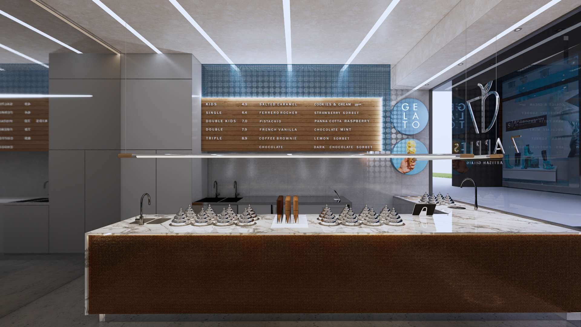 7 Apples Gelato to Launch New Store Design by Studio Equator