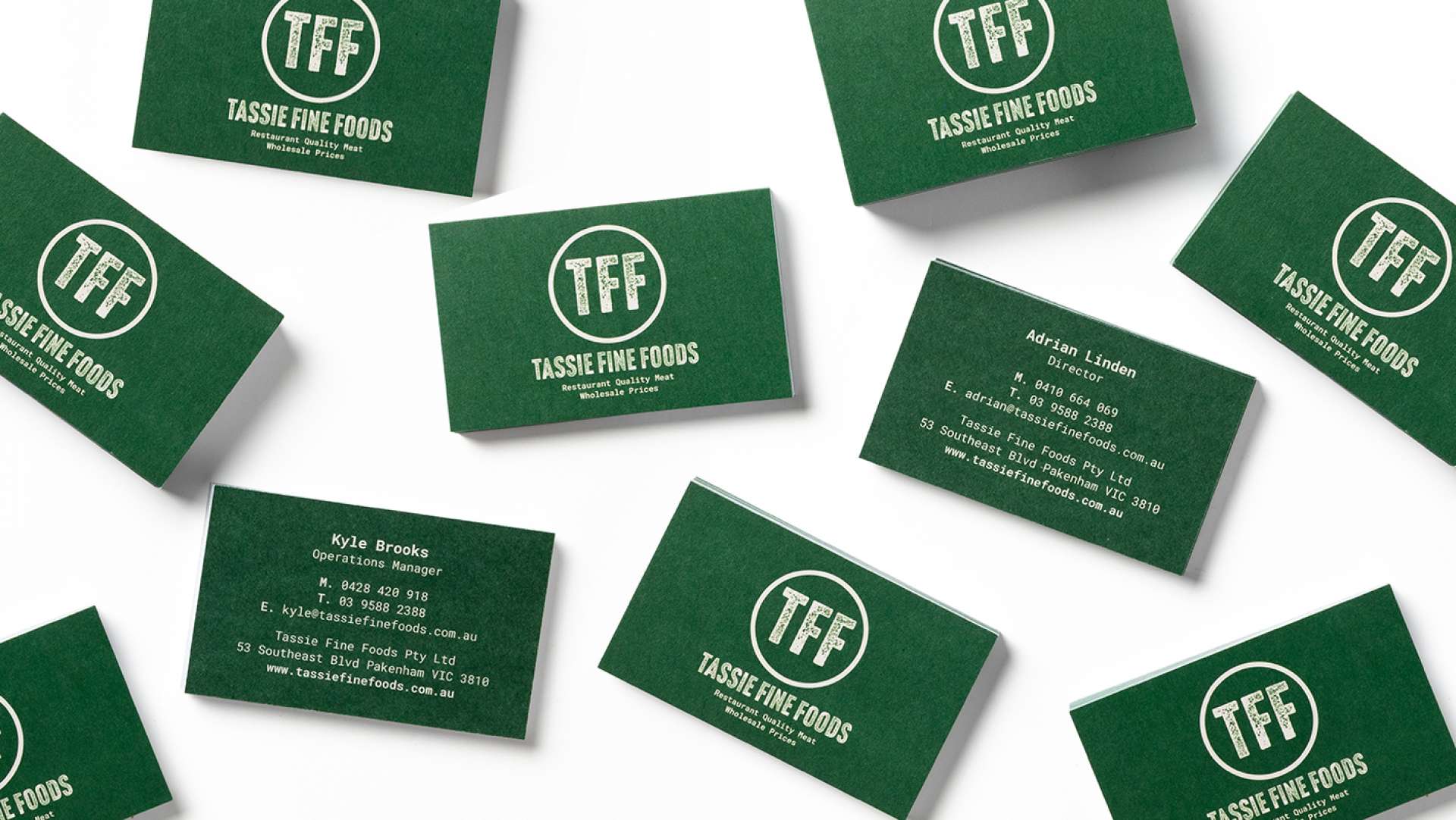 Wholesale Butchers TFF Tassie Fine Foods Gets a Rebrand By Studio Equator