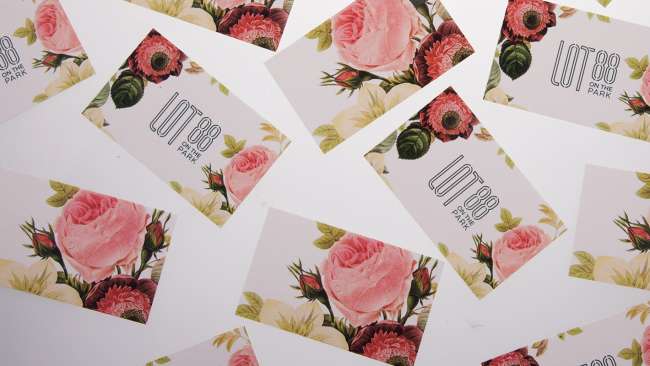 Looking Back at Lot88 On the Park Visual Identity