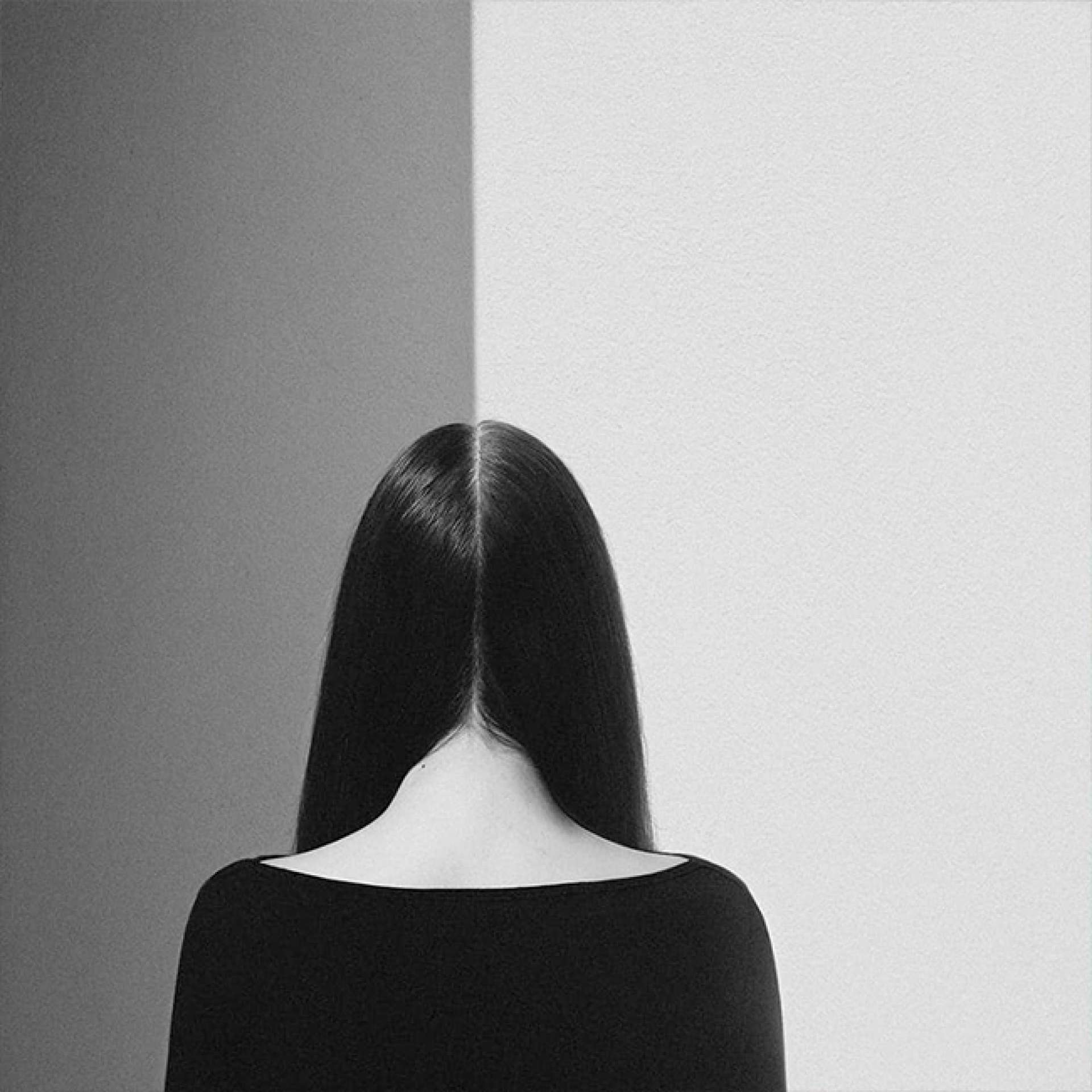 Black and White Surrealist Self-Portraits by Noell Oszvald