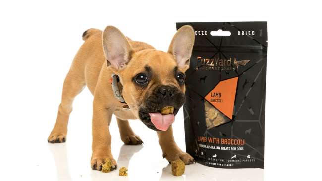 Fuzzyard Supernaturals Premium Pet Food treats Packaging Designs by Studio Equator