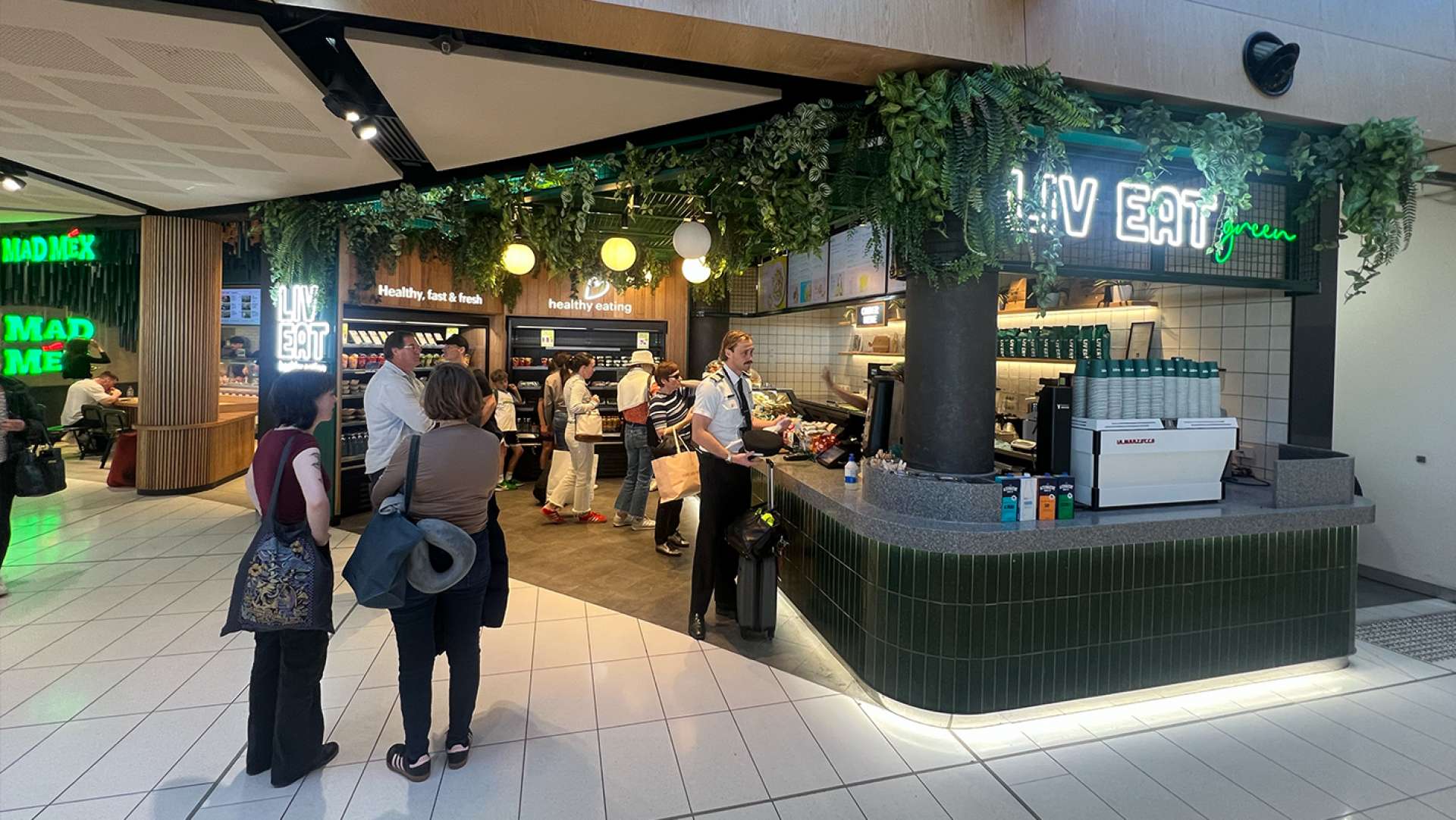 Liv Eat Interior Sydney Airport