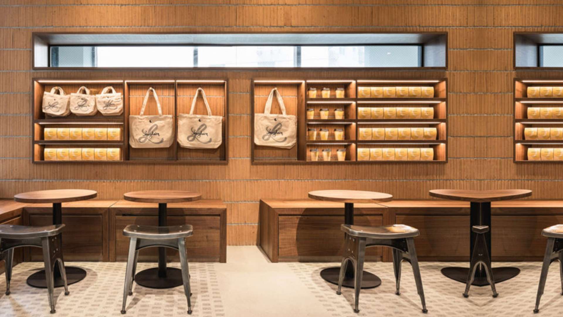 Luneurs uses a a mix of raw and rustic to launch their latest store