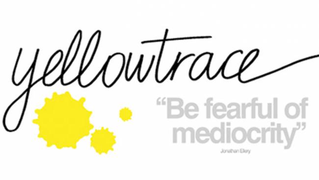 Studio Equator work done for GLUX is showcased in popular local blog &ldquo;Yellowtrace&rdquo;